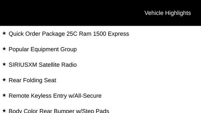 2013 Ram 1500 Tradesman