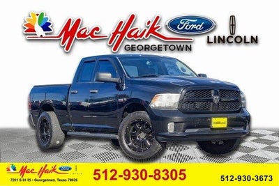 2013 RAM 1500 4X4 Tradesman 4DR Quad Cab 6.3 FT. SB Pickup