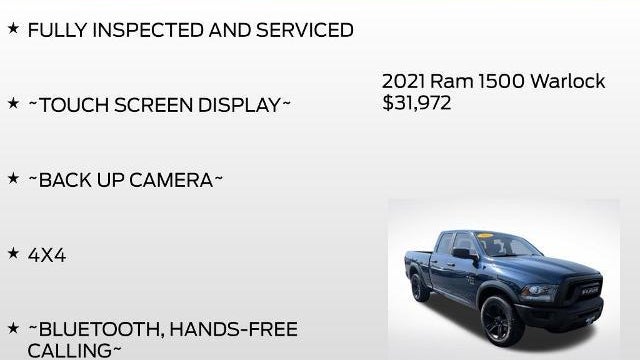 2021 Ram 1500 Classic SLT