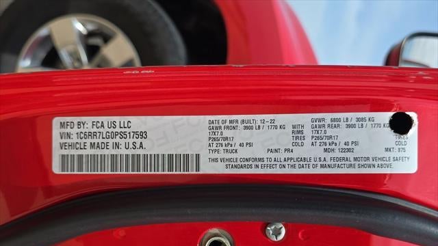 2023 Ram 1500 Classic SLT