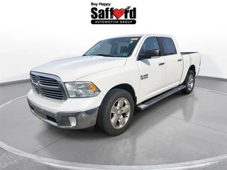 2017 Ram 1500 with Bright White Clearcoat Exterior