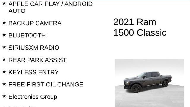 2021 Ram 1500 Classic SLT