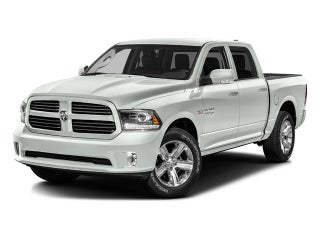2016 Ram 1500 with Bright White Clearcoat Exterior