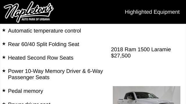 2018 Ram 1500 Laramie