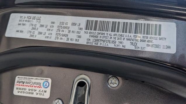 2015 Ram 1500 Laramie Longhorn