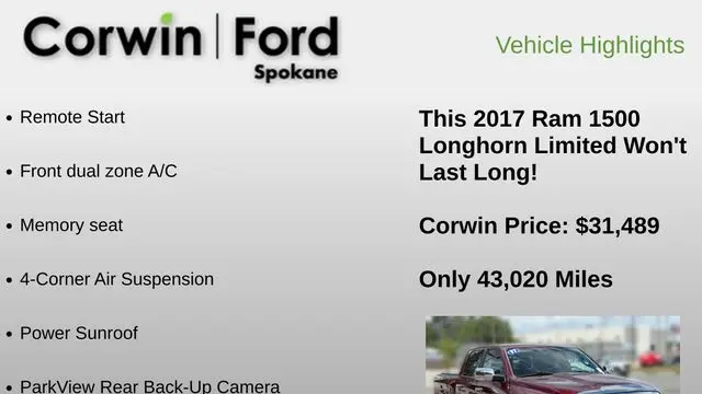 2017 Ram 1500 Laramie Limited