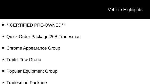 2023 Ram 1500 Classic Tradesman