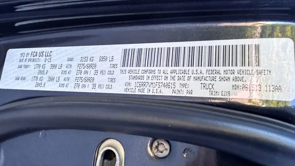 2015 Ram 1500 Laramie