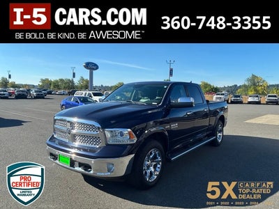 Photo of a 2016 Ram 1500 4X4 Laramie 4DR Crew Cab 6.3 FT. SB Pickup for sale