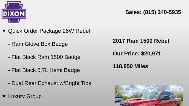 2017 Ram 1500 Rebel