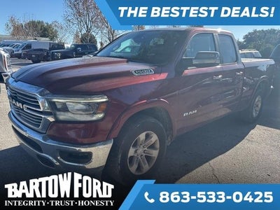 2020 RAM 1500 4X2 Laramie 4DR Quad Cab 6.4 FT. SB Pickup