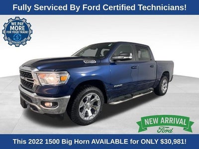 2022 RAM 1500 4X2 Big Horn 4DR Crew Cab 5.6 FT. SB Pickup