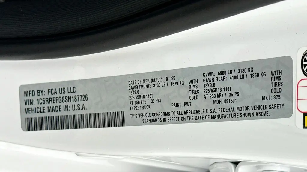 2025 Ram 1500 Big Horn