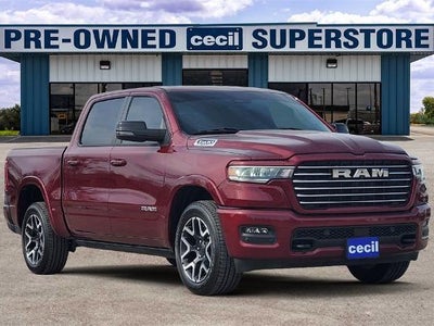 Photo of a 2025 RAM 1500 4X2 Laramie 4DR Crew Cab 5.6 FT. SB Pickup for sale