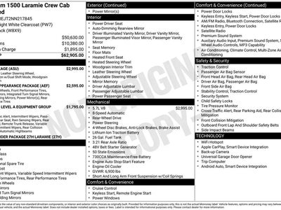 Photo of a 2022 Ram 1500 4X2 Laramie 4DR Crew Cab 5.6 FT. SB Pickup for sale