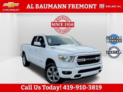2022 RAM 1500 4X4 Big Horn 4DR Quad Cab 6.4 FT. SB Pickup