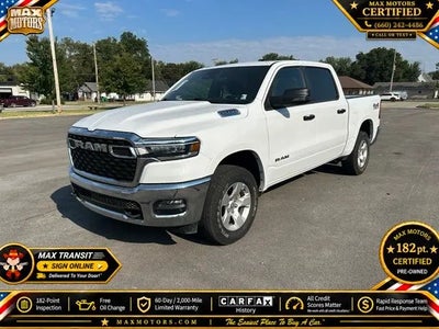 Photo of a 2025 Ram 1500 4X4 Big Horn 4DR Crew Cab 5.6 FT. SB Pickup for sale