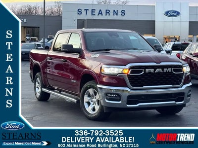 Photo of a 2025 RAM 1500 4X4 Lone Star 4DR Crew Cab 5.6 FT. SB Pickup for sale