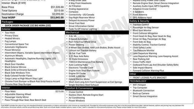 2025 Ram 1500 Big Horn