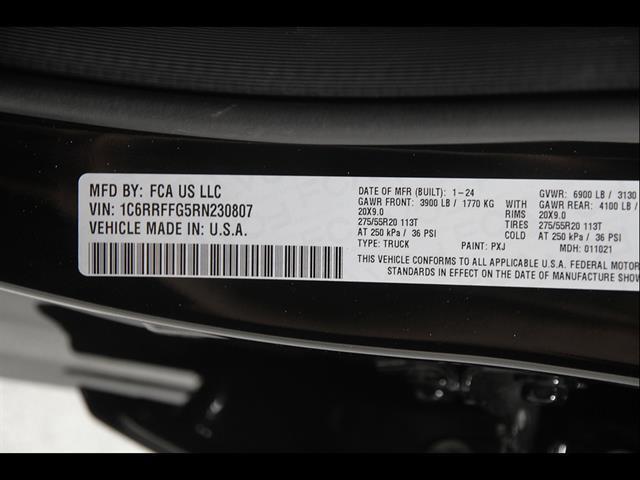 2024 Ram 1500 - $32,000