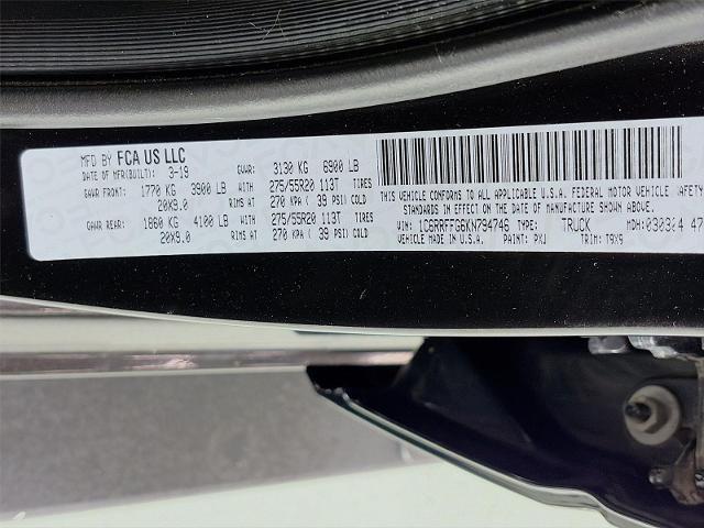 2019 Ram 1500 - $17,999