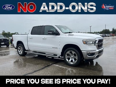 2022 Ram 1500 4X4 Big Horn 4DR Crew Cab 5.6 FT. SB Pickup