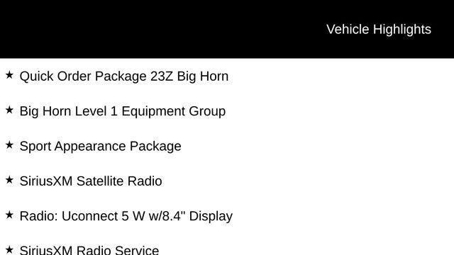 2024 Ram 1500 Big Horn