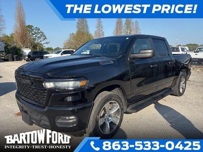 Photo of a 2025 RAM 1500 4X4 Tradesman 4DR Crew Cab 5.6 FT. SB Pickup for sale