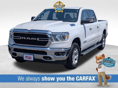 2022 RAM 1500 4X4 Big Horn 4DR Crew Cab 6.4 FT. SB Pickup
