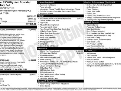 Photo of a 2025 Ram 1500 4X4 Big Horn 4DR Quad Cab 6.4 FT. SB Pickup for sale