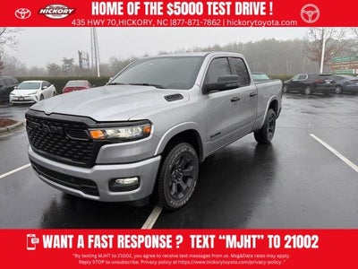 Photo of a 2025 RAM 1500 4X4 Big Horn 4DR Quad Cab 6.4 FT. SB Pickup for sale