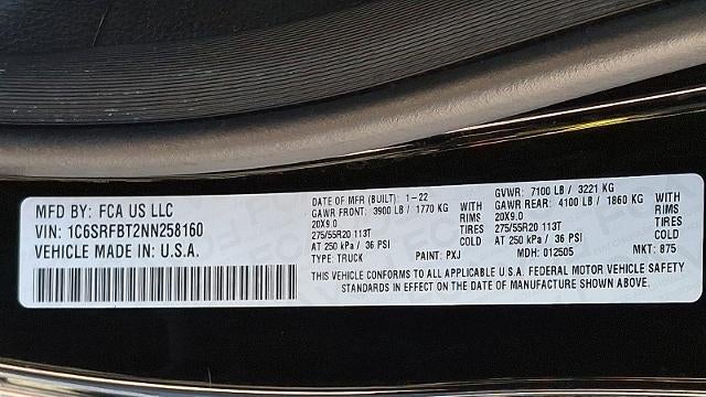 2022 Ram 1500 Big Horn