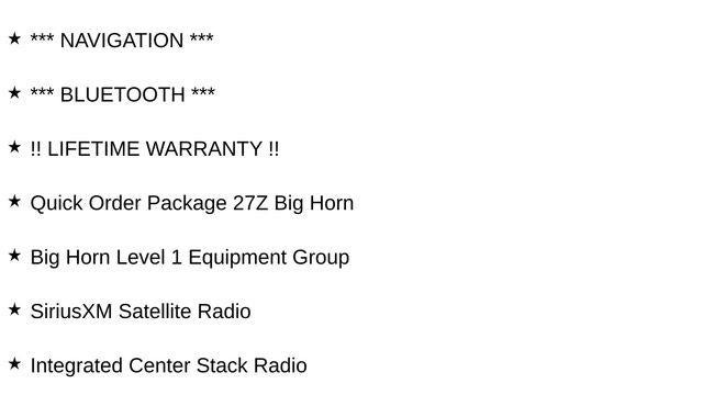 2022 Ram 1500 Big Horn