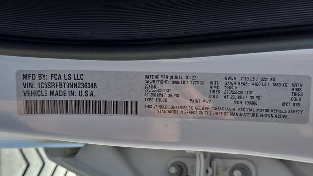 2022 Ram 1500 Big Horn