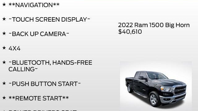 2022 Ram 1500 Big Horn