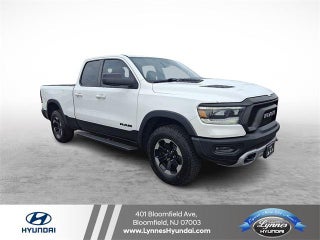 2019 Ram 1500 with Bright White Clearcoat Exterior