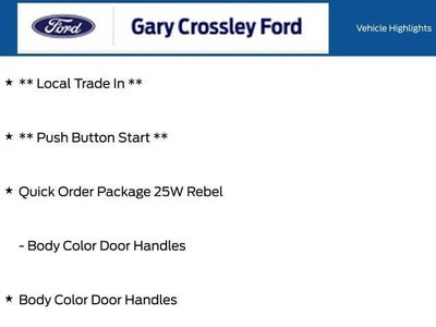 2019 RAM 1500 4X4 Rebel 4DR Quad Cab 6.4 FT. SB Pickup