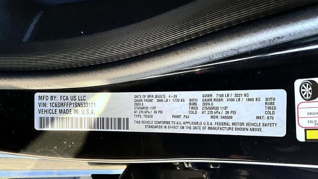 2025 Ram 1500 Big Horn