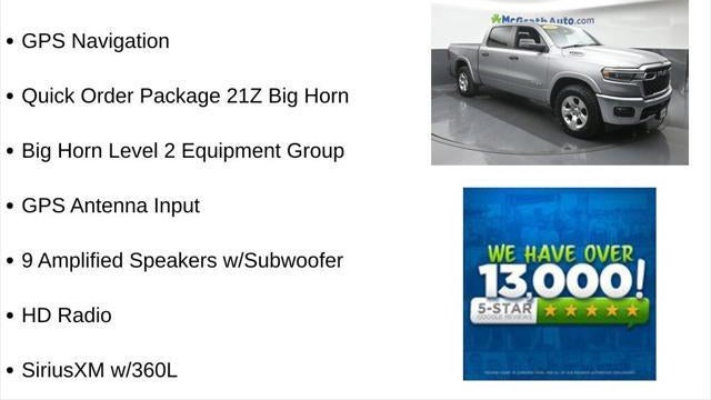 2025 Ram 1500 Big Horn