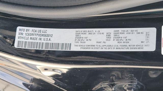 2025 Ram 1500 Big Horn