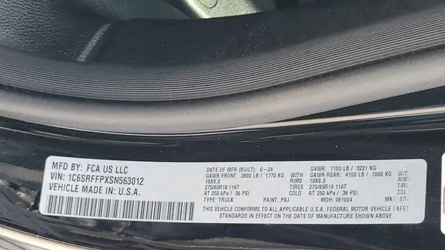 2025 Ram 1500 Big Horn