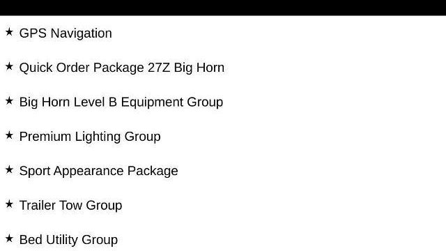2023 Ram 1500 Big Horn