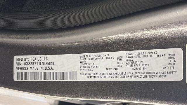 2020 Ram 1500 Big Horn