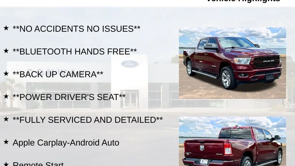 2020 Ram 1500 Lone Star