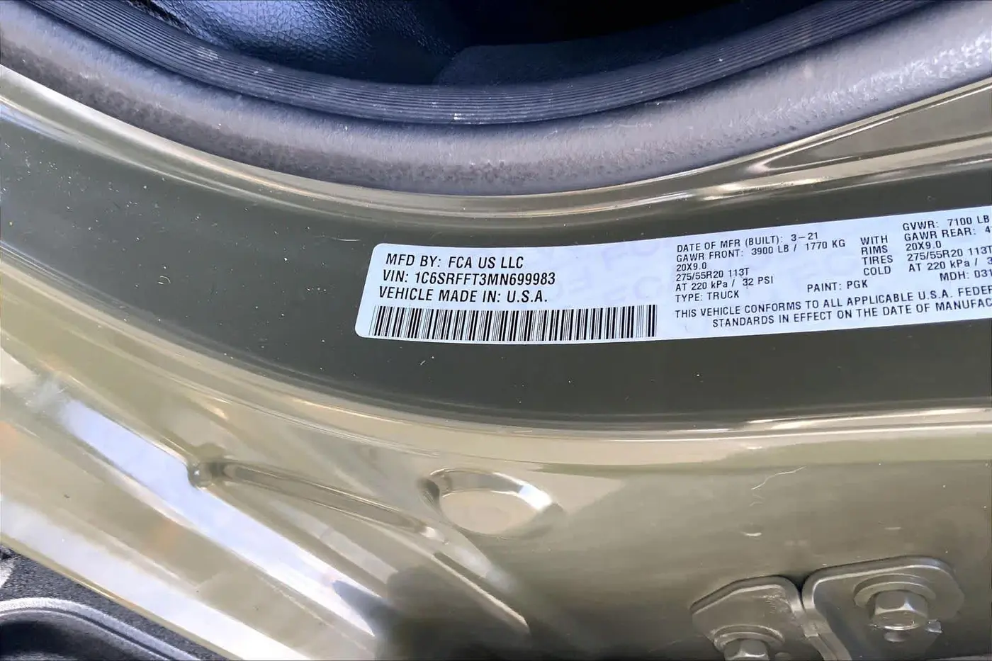 2021 Ram 1500 - $23,549