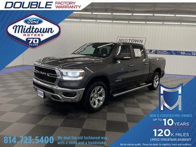 2019 RAM 1500 4X4 Big Horn 4DR Crew Cab 5.6 FT. SB Pickup