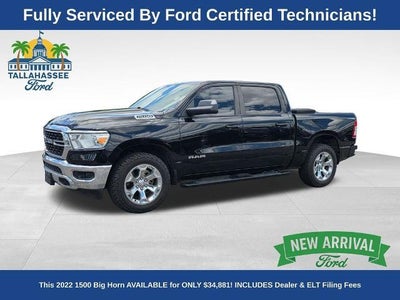 2022 Ram 1500 4X4 Big Horn 4DR Crew Cab 5.6 FT. SB Pickup