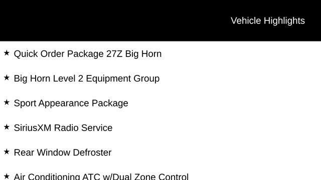2021 Ram 1500 Lone Star