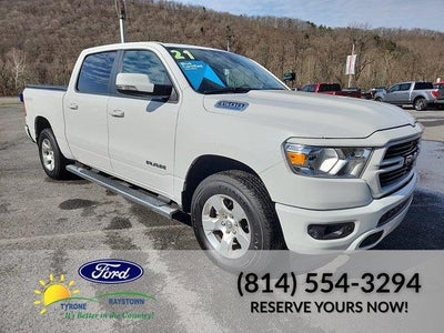 Photo of a 2021 RAM 1500 4X4 Big Horn 4DR Crew Cab 5.6 FT. SB Pickup for sale