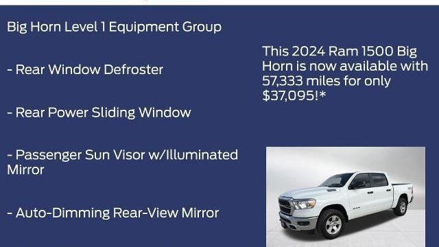 2024 Ram 1500 Big Horn